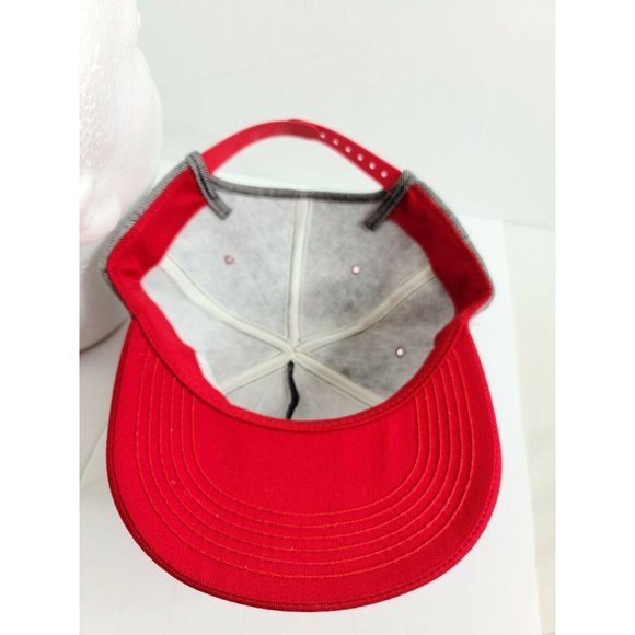 Russel duncan Black tweed Snapback Cap hat - Picture 5 of 5